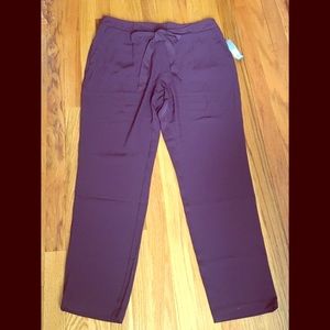 Purple Trousers